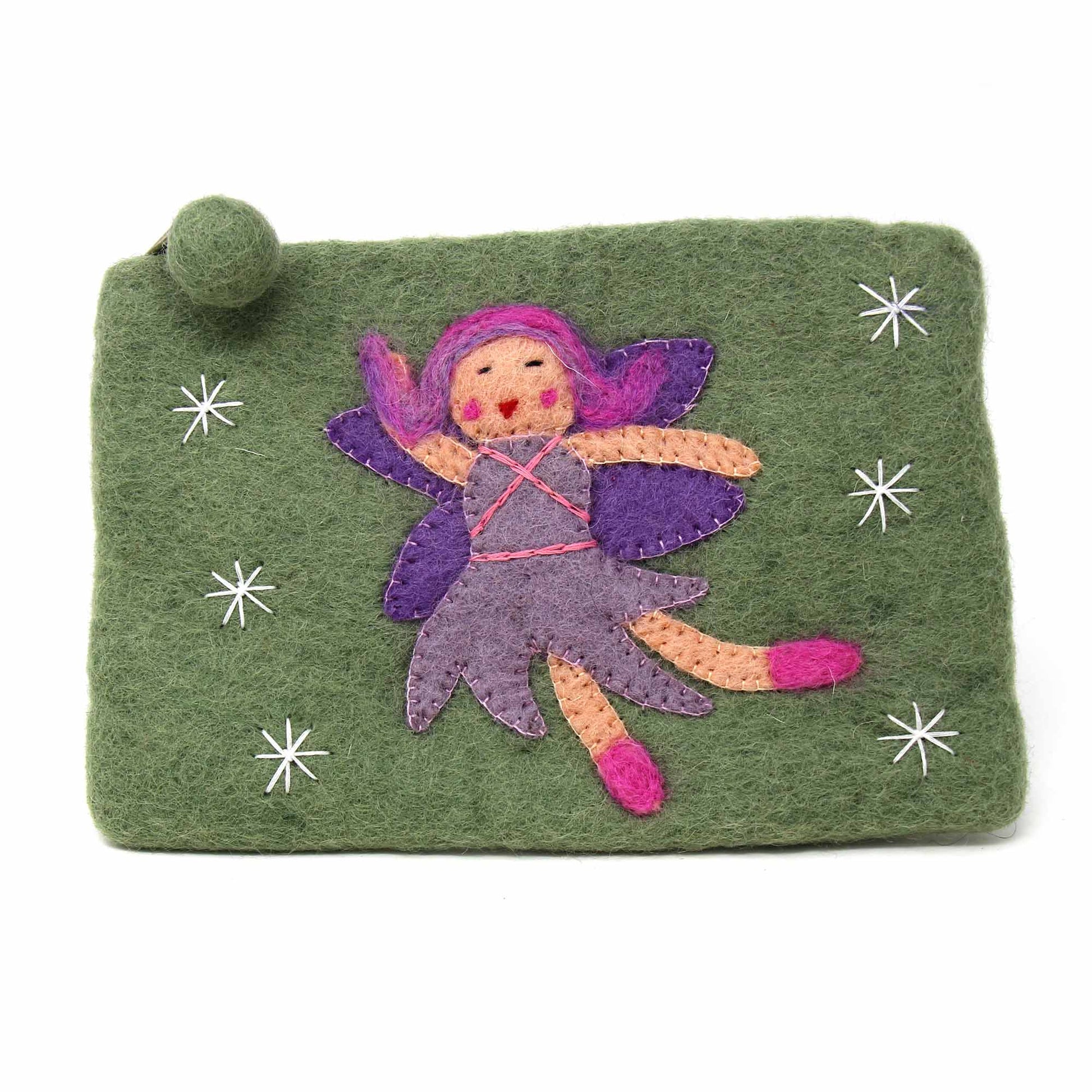 Hand Crafted Felt Starry Fairy Pouch    Home Decor Supply | Online Retail | ShoreShopper.com