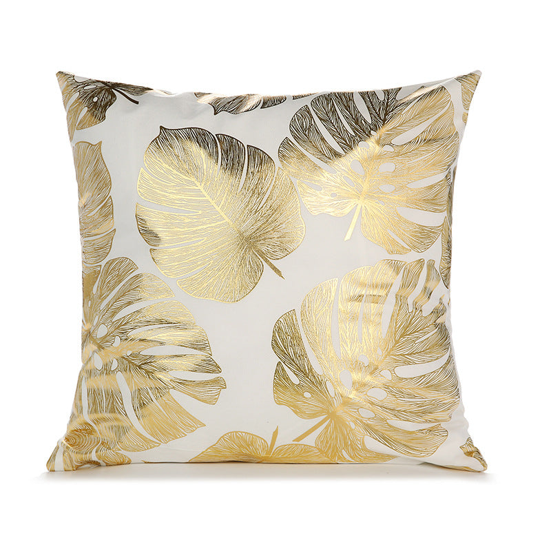 Sofa cushion cover bronzing waist pillowcase    Home Decor Supply | Online Retail | ShoreShopper.com