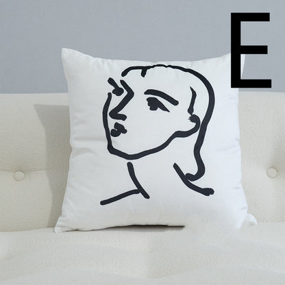 Velvet Modern Minimalist Bedside Cushion Pillow    Home Decor Supply | Online Retail | ShoreShopper.com