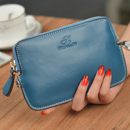 Simple cowhide small coin purse    Home Decor Supply | Online Retail | ShoreShopper.com
