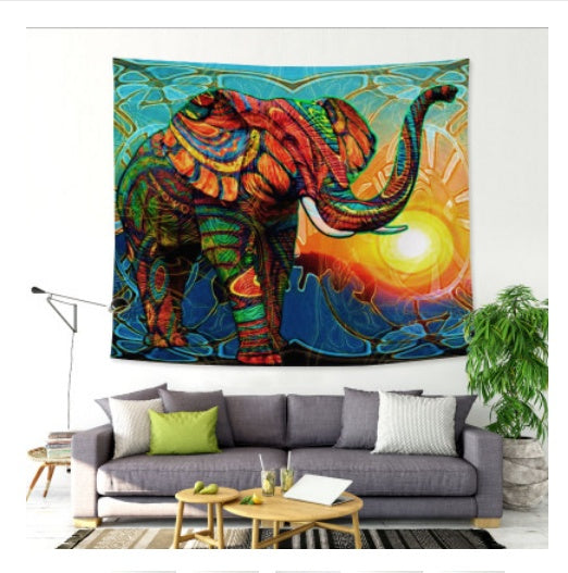 Sunshine Elephant Tapestry Home Art Decoration    Home Decor Supply | Online Retail | ShoreShopper.com