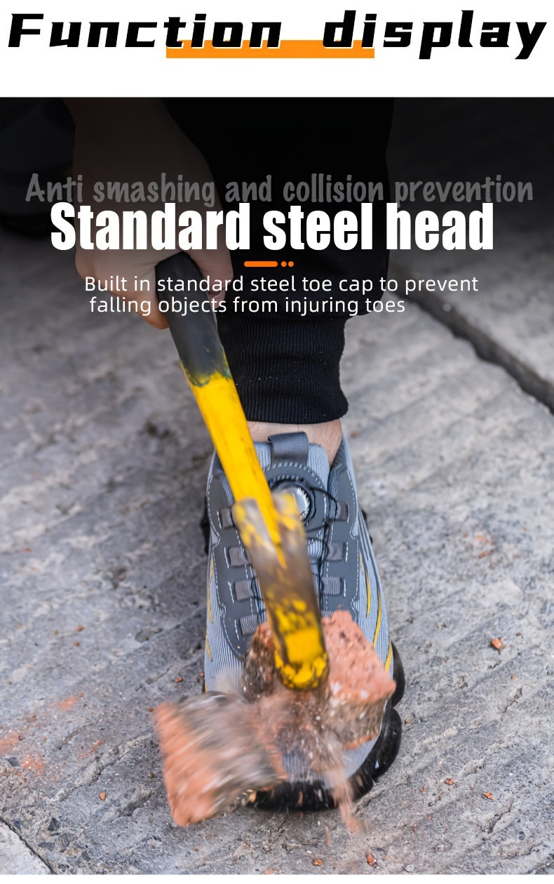 Buttoned Anti-Crush, Anti-Puncture, Comfortable, Breathable And Protective Safety Shoes    Home Decor Supply | Online Retail | ShoreShopper.com