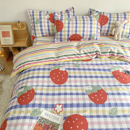 Four Piece Set Of Cute Cartoon Bed Sheets    Home Decor Supply | Online Retail | ShoreShopper.com
