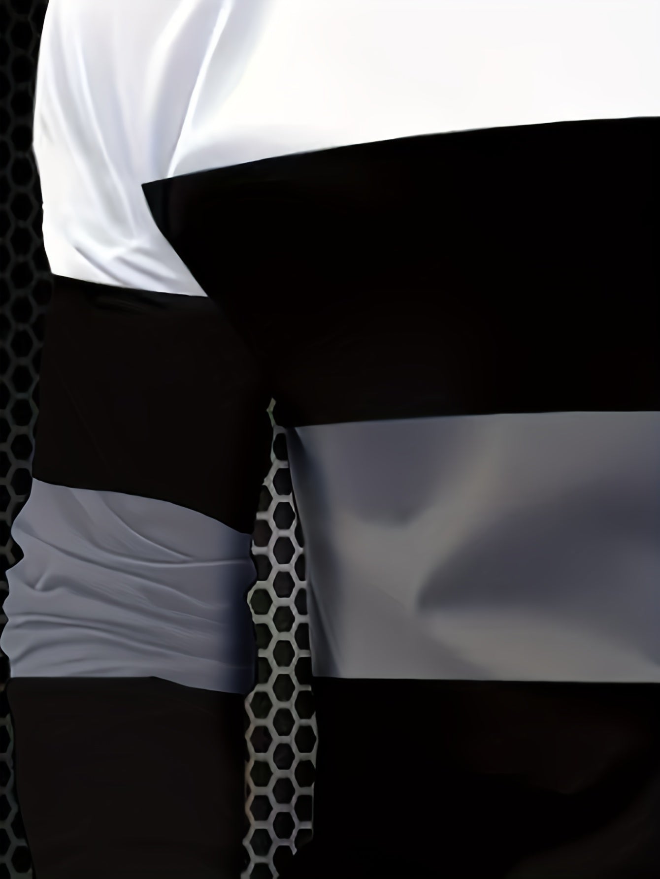 Men's & Teens Long Sleeve T-Shirt with Full-Body Striped Print - Black & White All-Season Casual Crew Neck Shirt, Suitable for Dad Gifts, Christmas Presents, Year-Round Wear - Machine Washable Digital Print Underwear    Home Decor Supply | Online Retail | ShoreShopper.com