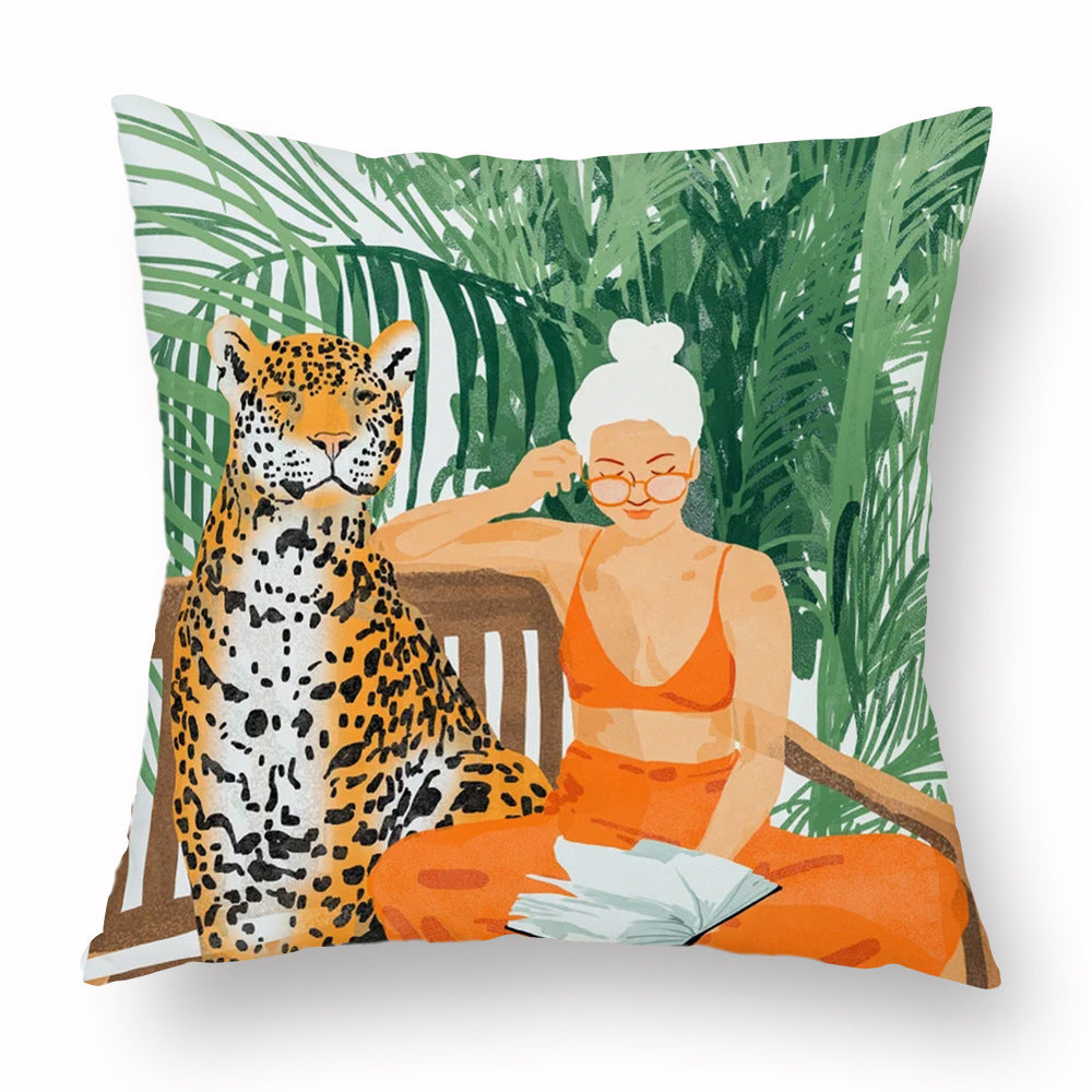 Home Fashion Simple Personality Printed Pillowcase    Home Decor Supply | Online Retail | ShoreShopper.com