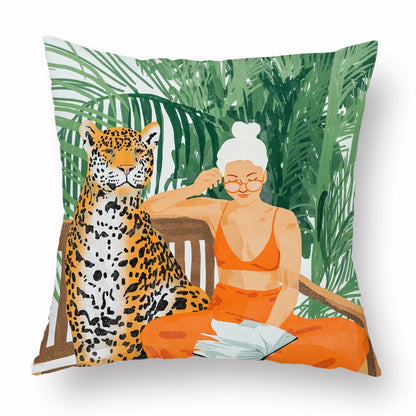 Home Fashion Simple Personality Printed Pillowcase    Home Decor Supply | Online Retail | ShoreShopper.com