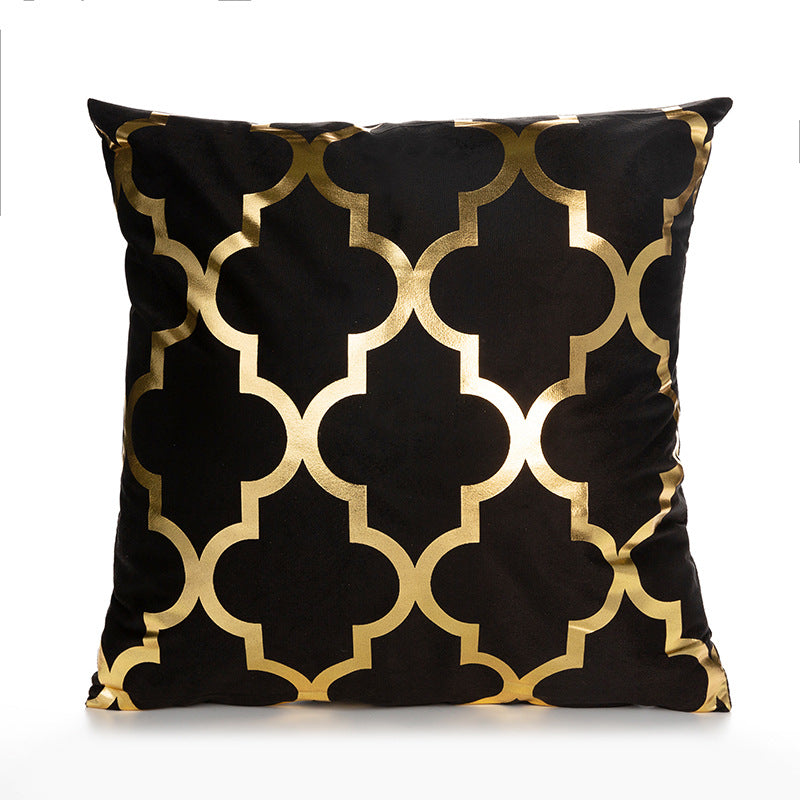 Sofa cushion cover bronzing waist pillowcase    Home Decor Supply | Online Retail | ShoreShopper.com
