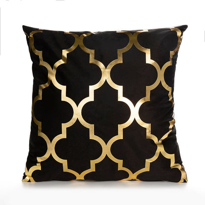 Sofa cushion cover bronzing waist pillowcase    Home Decor Supply | Online Retail | ShoreShopper.com