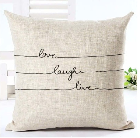 Letter black and white home pillowcase    Home Decor Supply | Online Retail | ShoreShopper.com