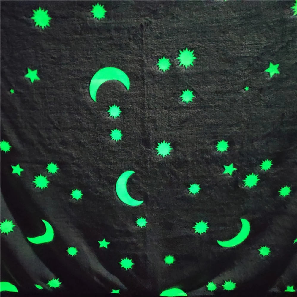 Glowing Polyester Wool Blanket In The Dark    Home Decor Supply | Online Retail | ShoreShopper.com