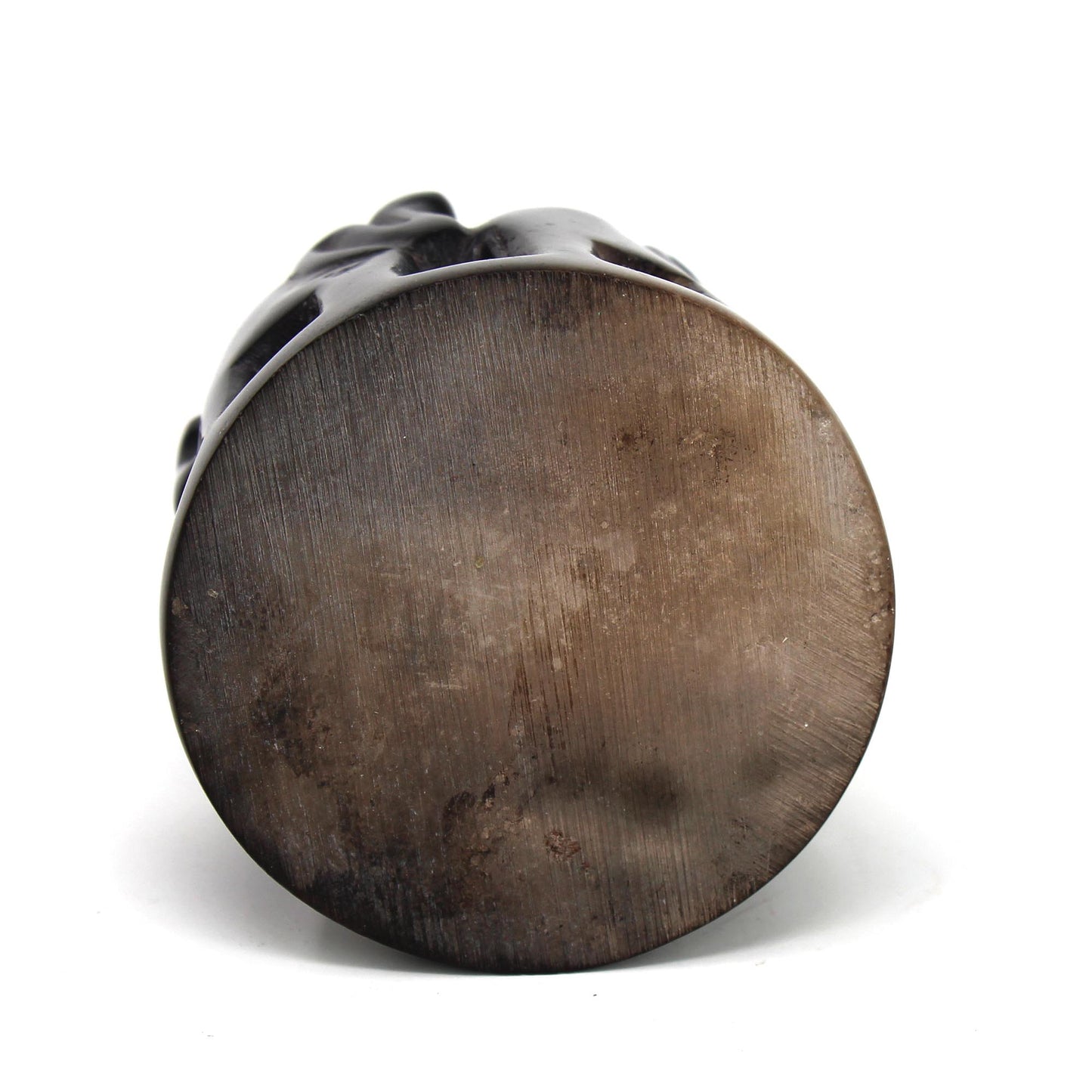 Circle of Elephants Soapstone Sculpture, 3 to 3.5-inch - Dark Stone    Home Decor Supply | Online Retail | ShoreShopper.com