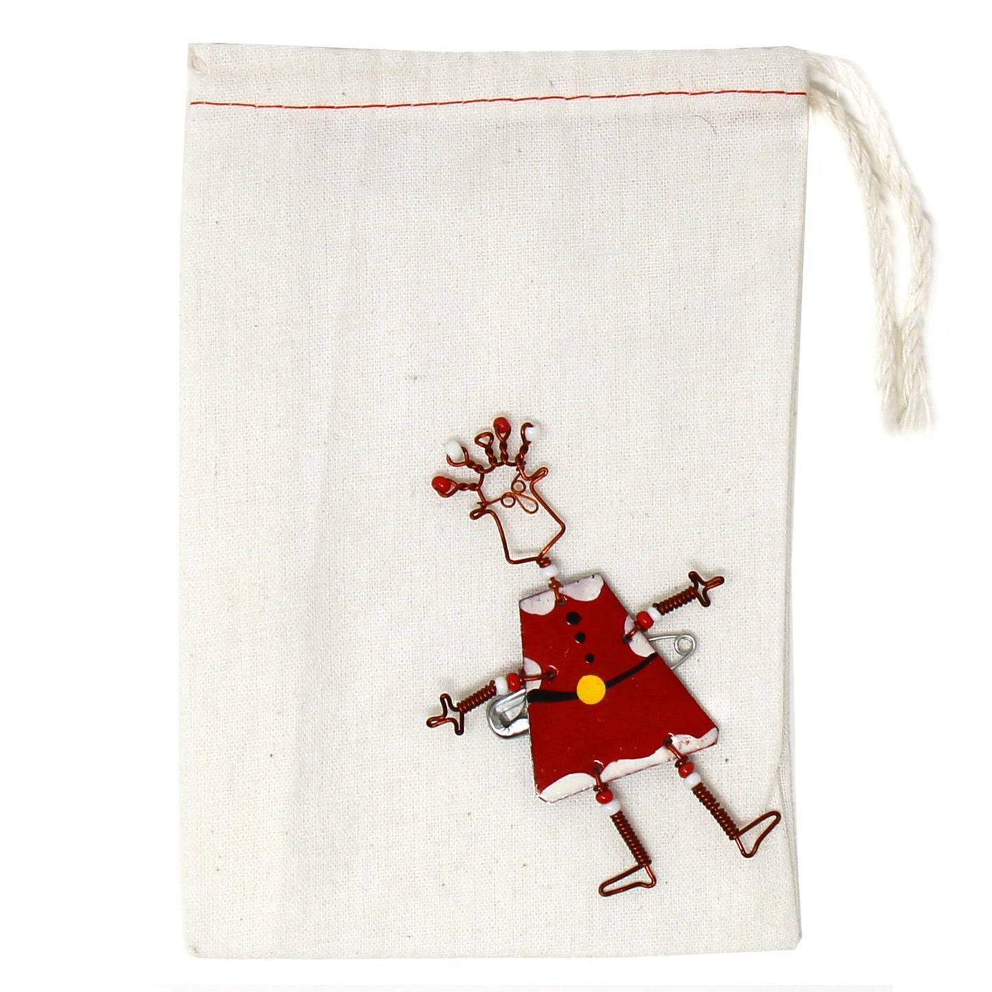 Dancing Girl Santa Pin - Creative Alternatives    Home Decor Supply | Online Retail | ShoreShopper.com