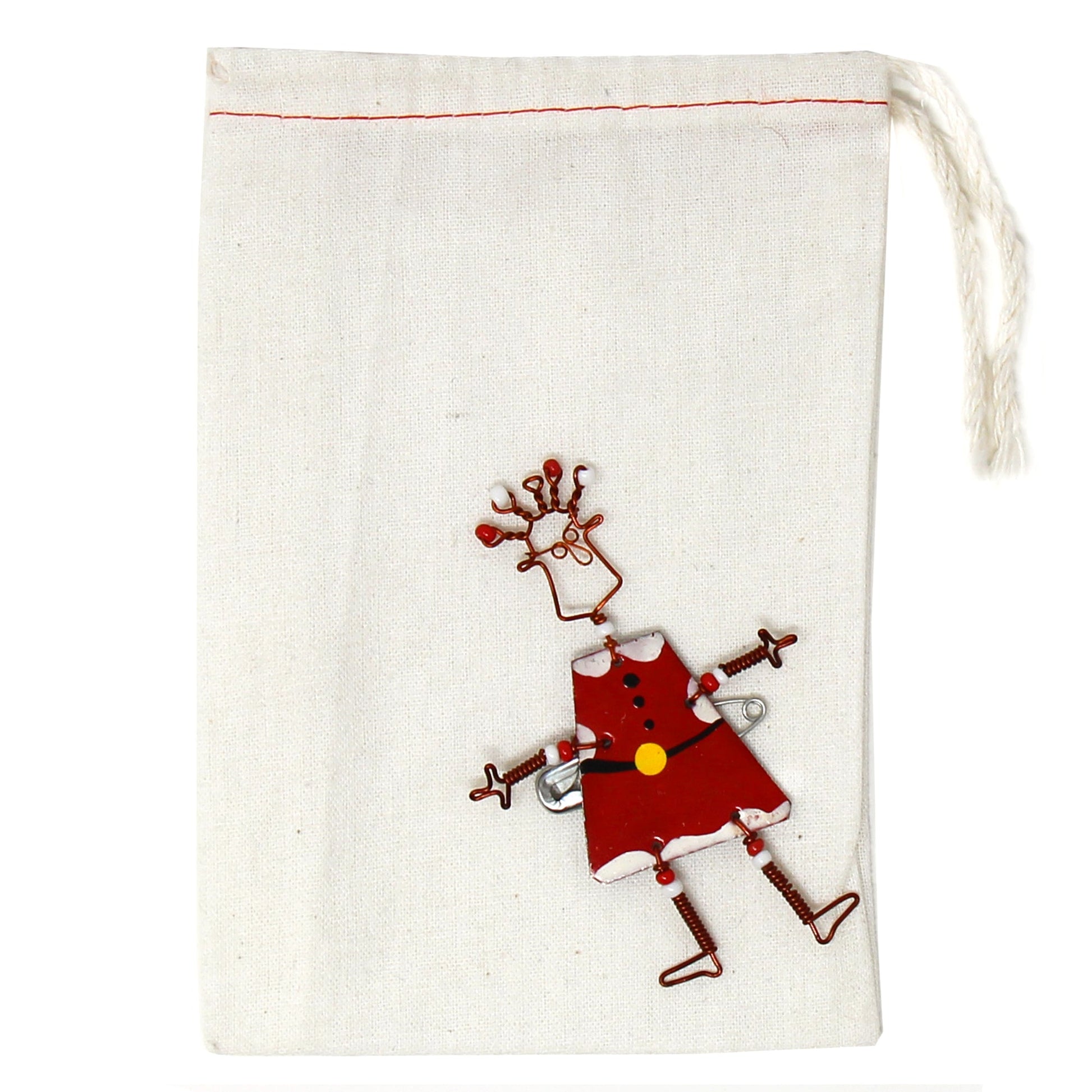 Dancing Girl Santa Pin - Creative Alternatives    Home Decor Supply | Online Retail | ShoreShopper.com