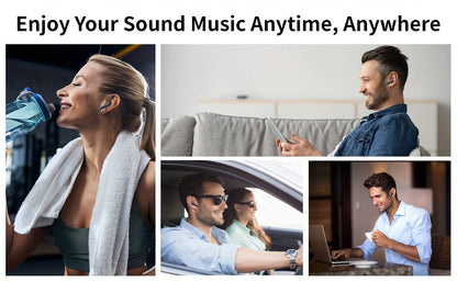 Bluetooth Earphones, Bluetooth Earbuds, In Ear Earphones, Wireless Earphones, with LED Power Display Charging Case, Bluetooth 5.4 Earphones, True Wireless Bluetooth Earphones, Playback Time Of 40 Hours, Wireless Noise Cancell    Home Decor Supply | Online Retail | ShoreShopper.com