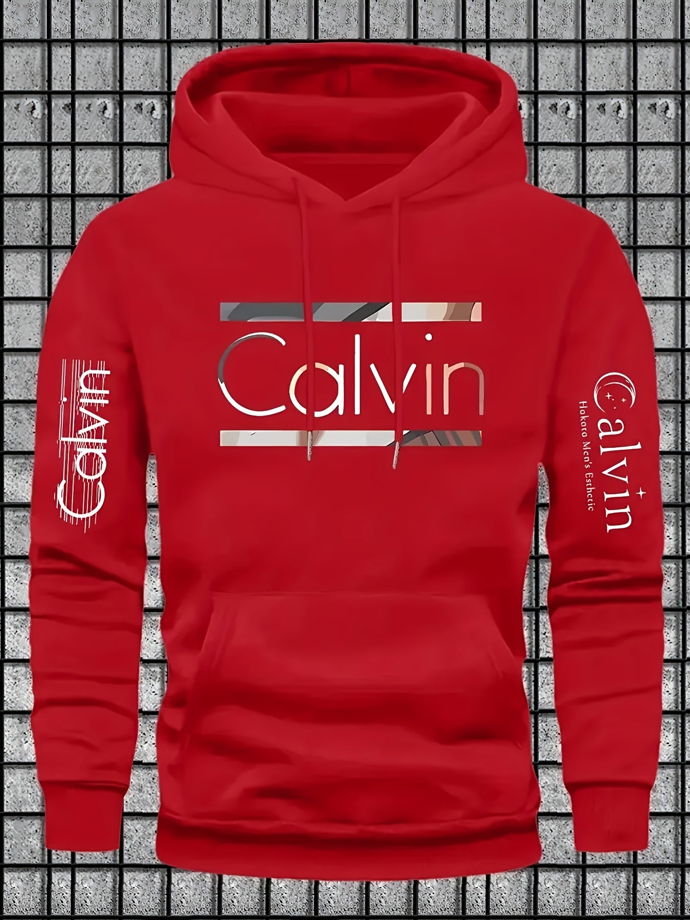 Mens Casual Versatile Hoodie Gal Letter Print    Home Decor Supply | Online Retail | ShoreShopper.com