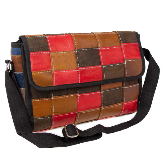 Leather Reclaimed Label Butler Bag    Home Decor Supply | Online Retail | ShoreShopper.com