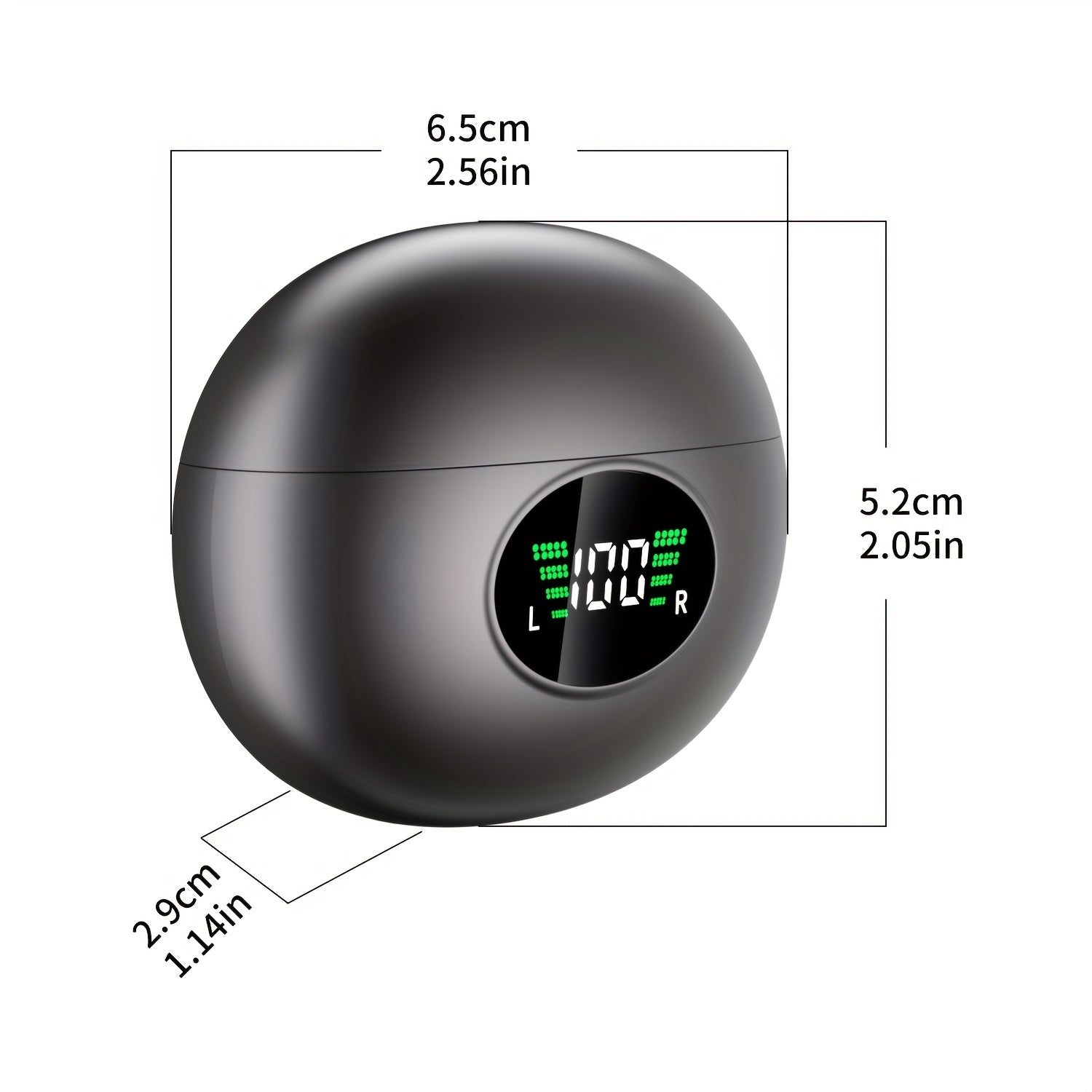 Bluetooth Earphones, Bluetooth Earbuds, In Ear Earphones, Wireless Earphones, with LED Power Display Charging Case, Bluetooth 5.4 Earphones, True Wireless Bluetooth Earphones, Playback Time Of 40 Hours, Wireless Noise Cancell    Home Decor Supply | Online Retail | ShoreShopper.com