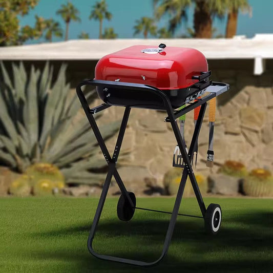 Outdoor Courtyard Barbecue Grill 185-inch Hand Push Folding Bicycle    Home Decor Supply | Online Retail | ShoreShopper.com