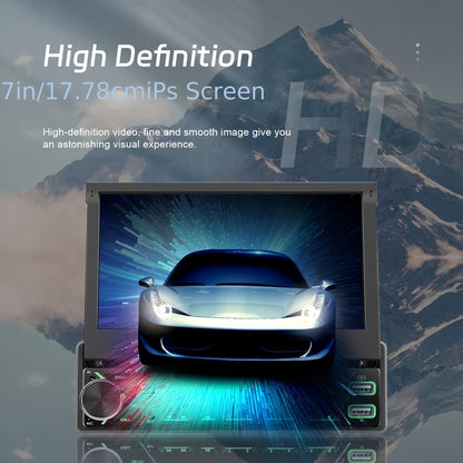 7" HD Retractable Touch Screen Car Stereo - Single Din MP5 Player with Mirror Link    Home Decor Supply | Online Retail | ShoreShopper.com