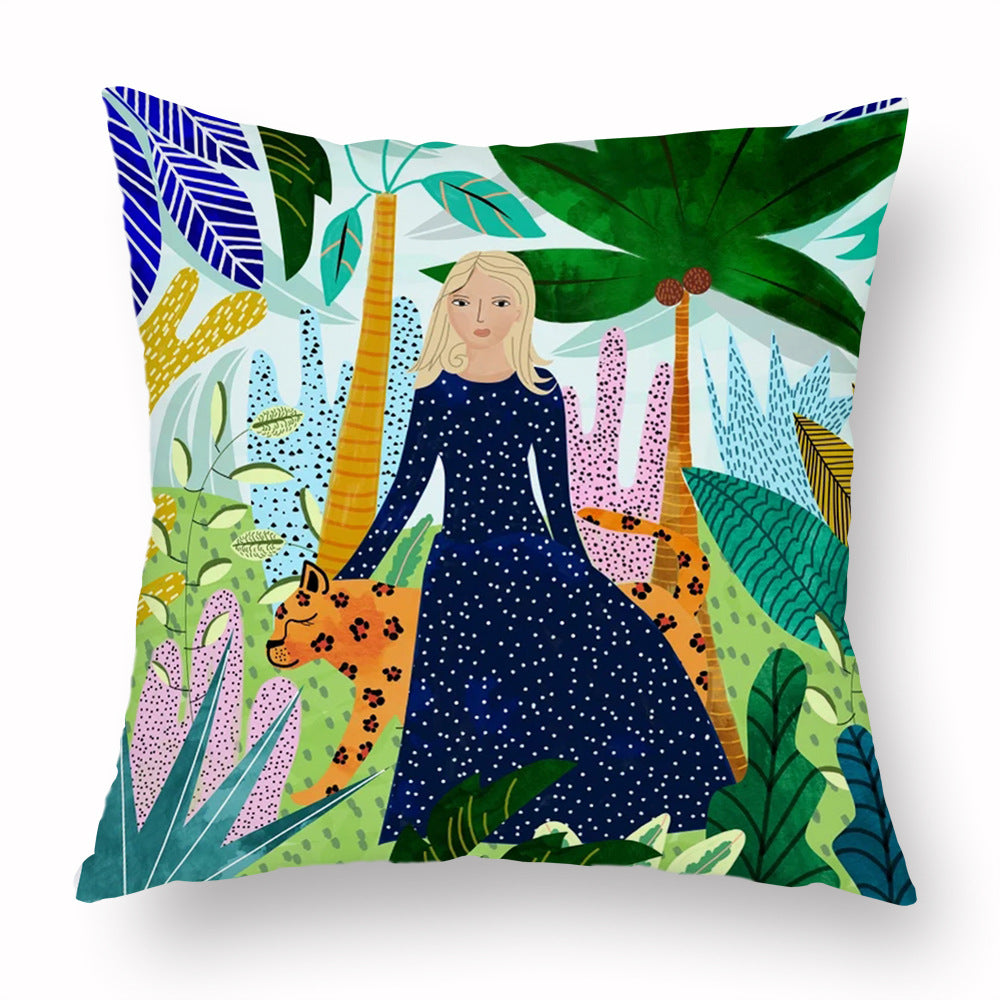 Home Fashion Simple Personality Printed Pillowcase    Home Decor Supply | Online Retail | ShoreShopper.com