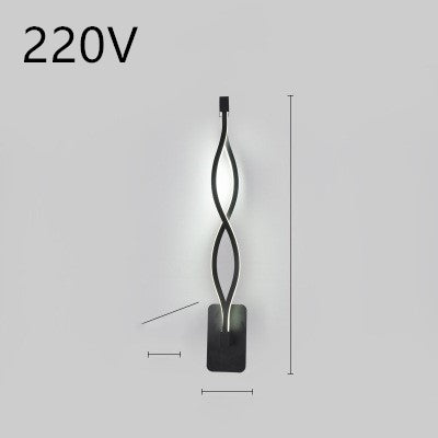 led wall lamp nordic minimalist bedroom bedside lamp    Home Decor Supply | Online Retail | ShoreShopper.com