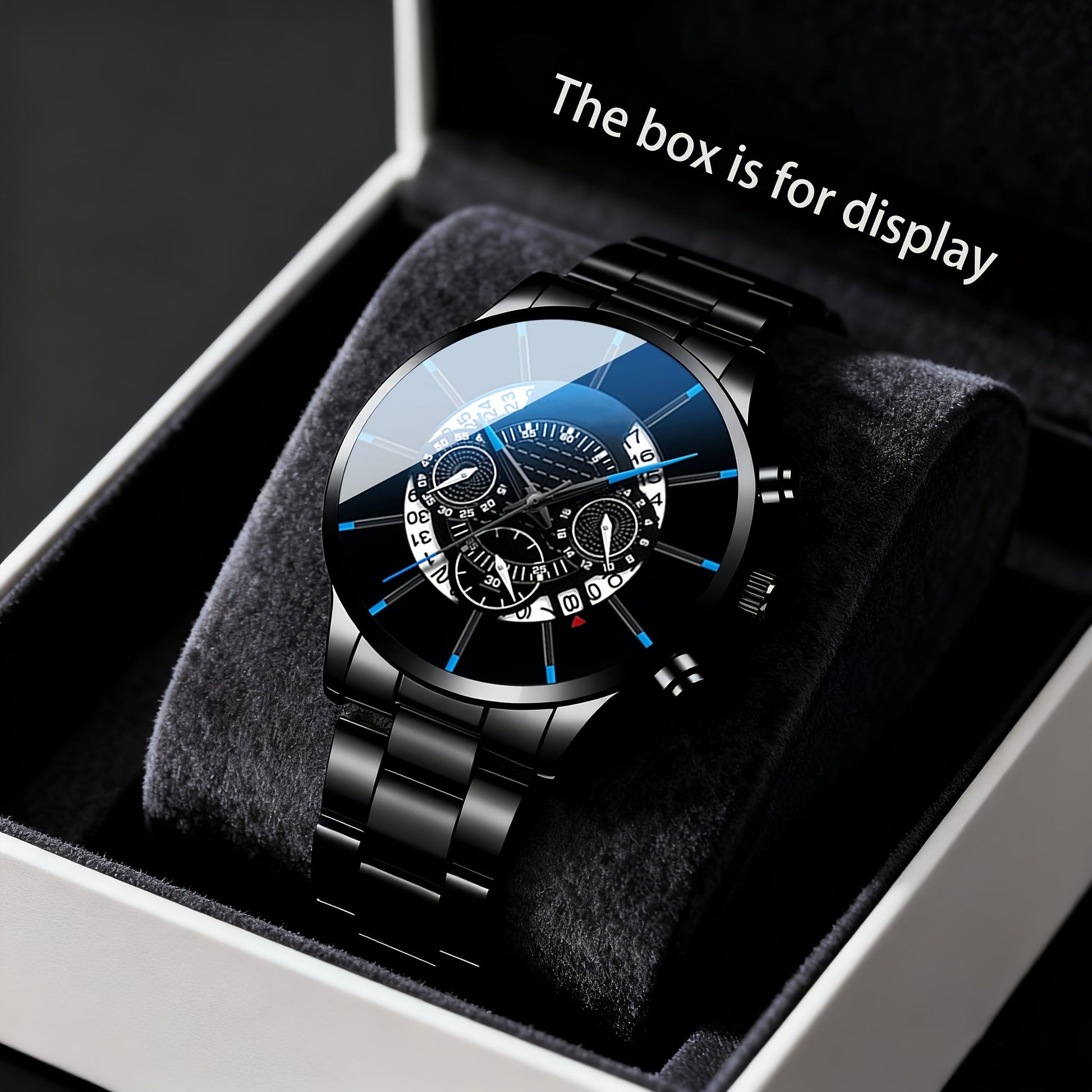 5pcs Men's Business Fashion High-End Elegant Versatile Watch Set Perfect Gift for Friends On Holidays And Birthdays Holiday Gifts Birthday Presents Elegant Design Sophisticated Timepiece Premium Materials Watch Set for Men Wr    Home Decor Supply | Online Retail | ShoreShopper.com