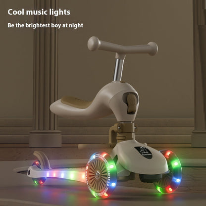 Children's Scooter Multifunctional Music Flash Scooter    Home Decor Supply | Online Retail | ShoreShopper.com