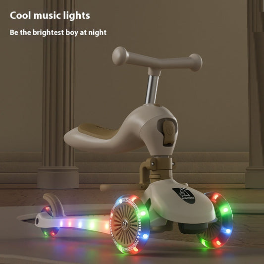 Children's Scooter Multifunctional Music Flash Scooter    Home Decor Supply | Online Retail | ShoreShopper.com