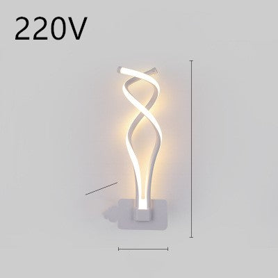 led wall lamp nordic minimalist bedroom bedside lamp    Home Decor Supply | Online Retail | ShoreShopper.com