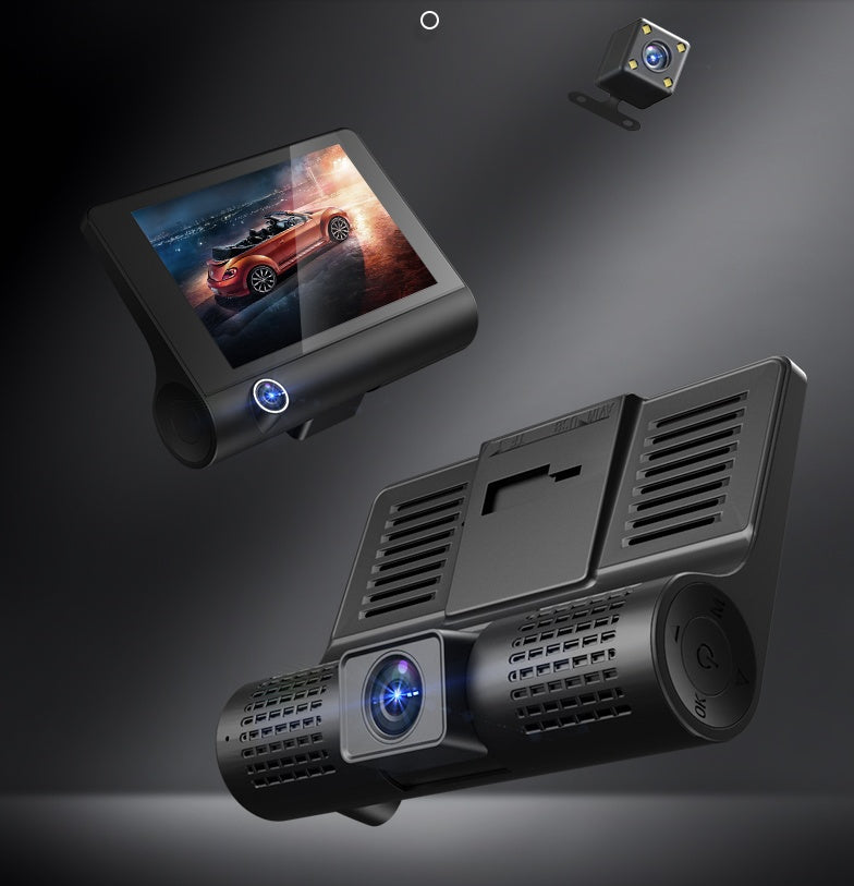 1080P High-definition Three-record Driving Recorder - ShoreCo.Shop
