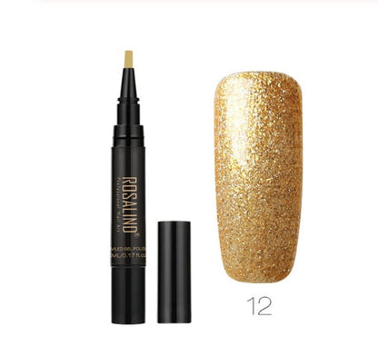 5ml Solid Color Nail Art Pen Nail Glue for Nail Art    Home Decor Supply | Online Retail | ShoreShopper.com