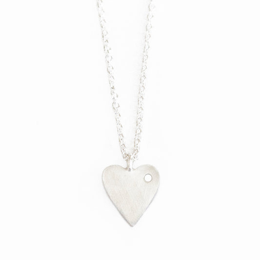 Silverpolished Heart Necklace    Home Decor Supply | Online Retail | ShoreShopper.com