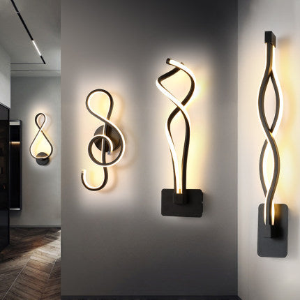 led wall lamp nordic minimalist bedroom bedside lamp    Home Decor Supply | Online Retail | ShoreShopper.com