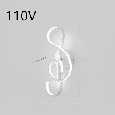 led wall lamp nordic minimalist bedroom bedside lamp    Home Decor Supply | Online Retail | ShoreShopper.com