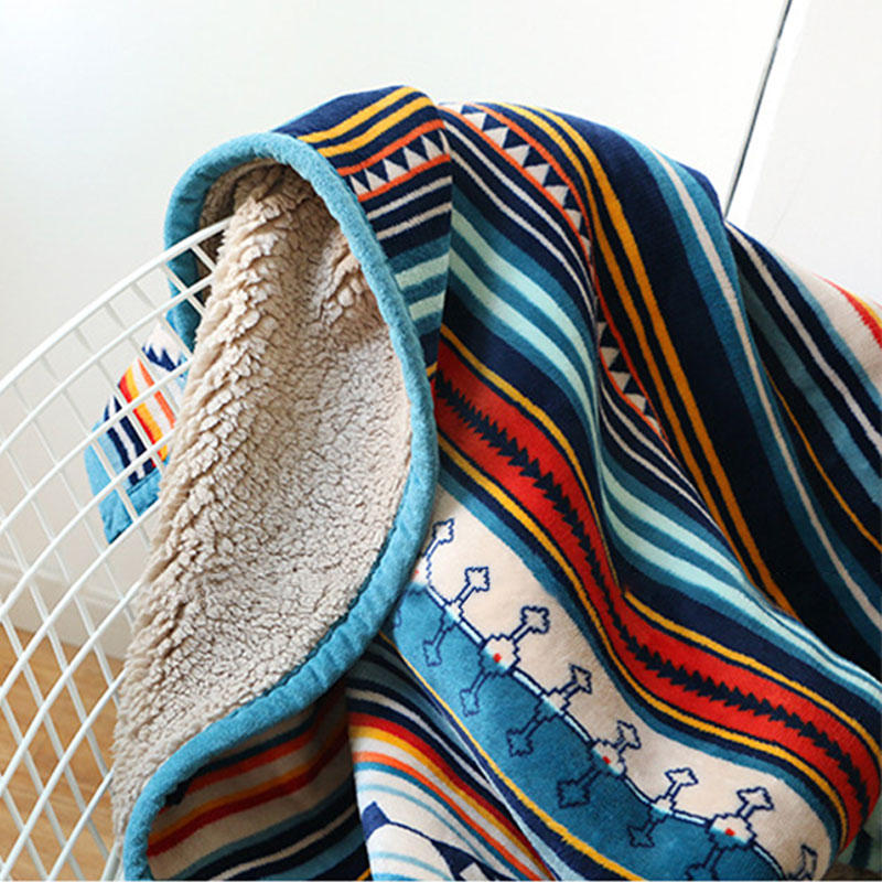 Small blanket quilt thickened air conditioning blanket    Home Decor Supply | Online Retail | ShoreShopper.com
