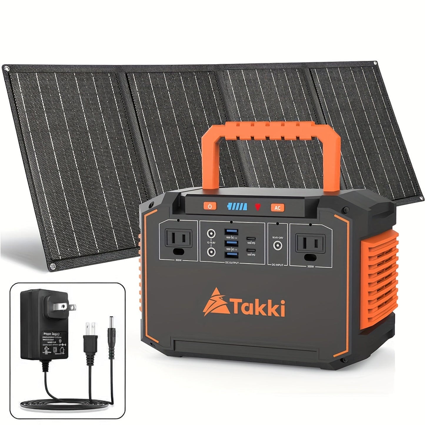 Portable Solar Generator Power Station with 30W Solar Panel & Backup Suitable for Outdoor, RV, Camping, Emergency - 24000mAh USB Portable Bank for CPAP, Laptops, Fans, Lights, for Home Use (Solar Panel Optional)    Home Decor Supply | Online Retail | ShoreShopper.com