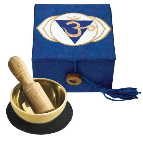 Mini Meditation Bowl Box: 2" Third Eye Chakra - DZI (Meditation)    Home Decor Supply | Online Retail | ShoreShopper.com