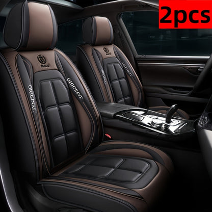 Faux Leather Universal Seat Covers Driver & Passenger Seats    Home Decor Supply | Online Retail | ShoreShopper.com