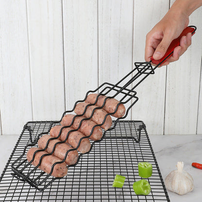 Removable Hot Dog Grill Wooden Handle    Home Decor Supply | Online Retail | ShoreShopper.com