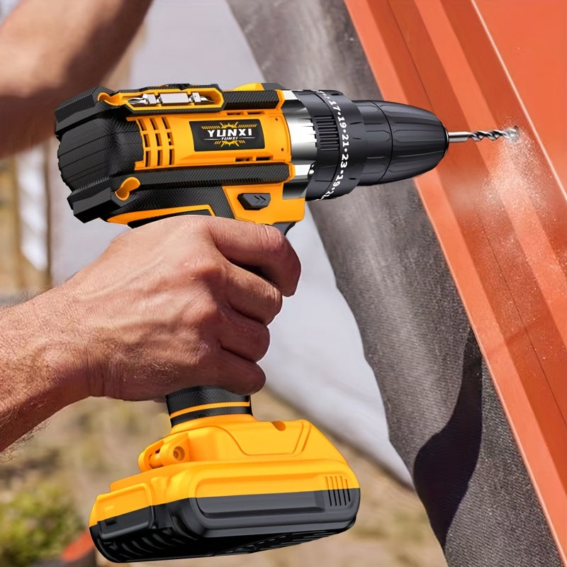 21V Multi-function Impact Drill Set Wireless Power w/ Battery And Quick Charger    Home Decor Supply | Online Retail | ShoreShopper.com