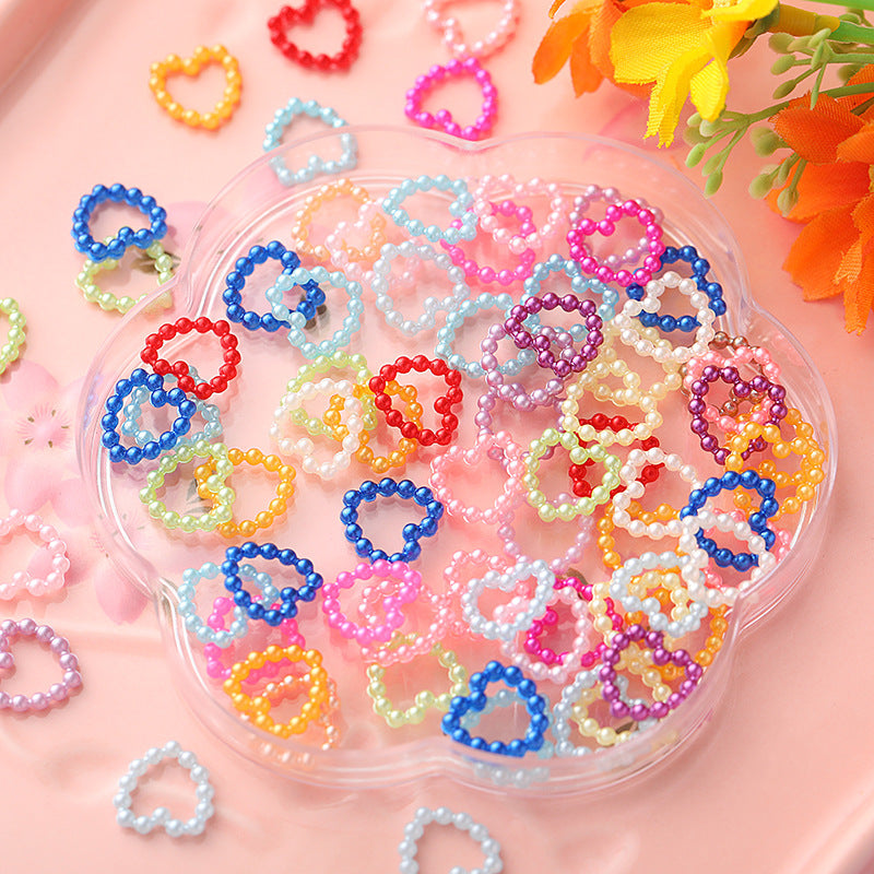 Lady's Plastic Nail Art  Beads    Home Decor Supply | Online Retail | ShoreShopper.com