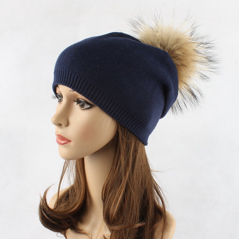 Fur Pompom Hats    Home Decor Supply | Online Retail | ShoreShopper.com