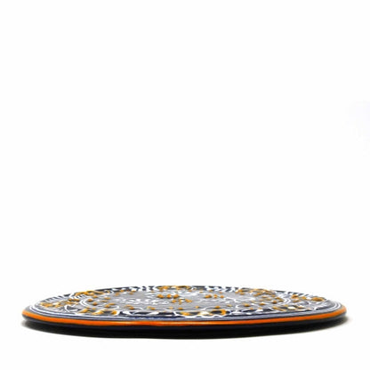 Handmade Pottery 8" Trivet or Wall Hanging, Blue - Encantada    Home Decor Supply | Online Retail | ShoreShopper.com
