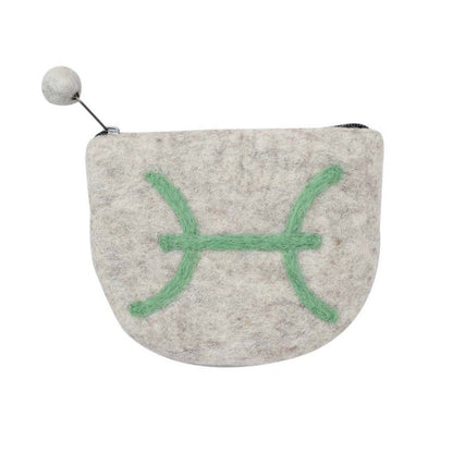 Felt Pisces Zodiac Coin Purse - Global Groove    Home Decor Supply | Online Retail | ShoreShopper.com