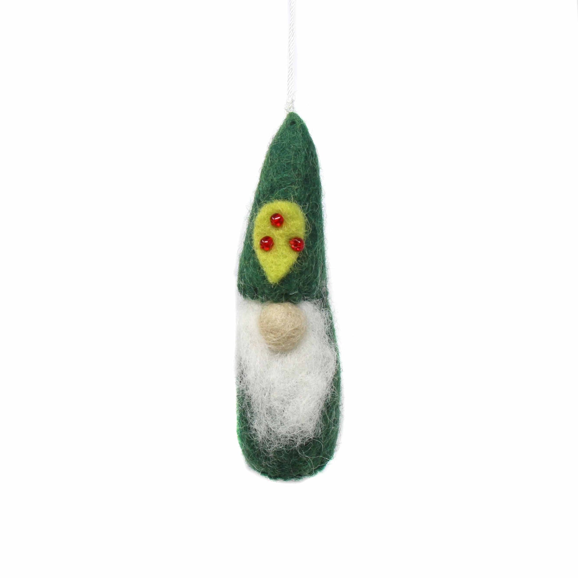 Christmas Gnome Felt Ornaments, Set of 3    Home Decor Supply | Online Retail | ShoreShopper.com