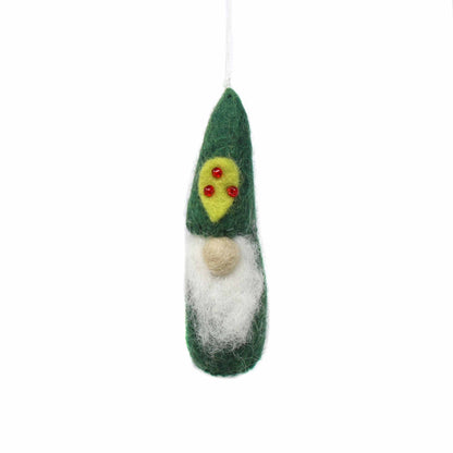 Christmas Gnome Felt Ornaments, Set of 3    Home Decor Supply | Online Retail | ShoreShopper.com