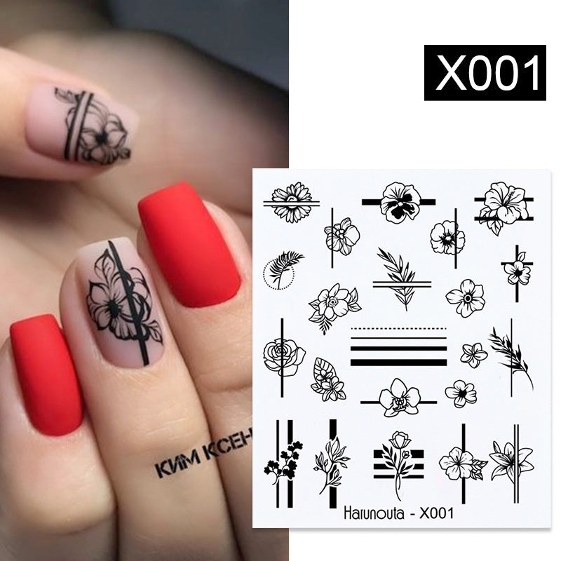 Nail Art Butterfly Sticker Flower Leaf Decal    Home Decor Supply | Online Retail | ShoreShopper.com