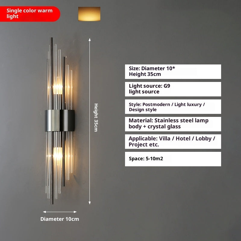 Modern Living Room Light Luxury Crystal Creative Wall Lamp    Home Decor Supply | Online Retail | ShoreShopper.com