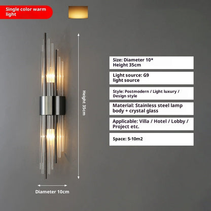 Modern Living Room Light Luxury Crystal Creative Wall Lamp    Home Decor Supply | Online Retail | ShoreShopper.com