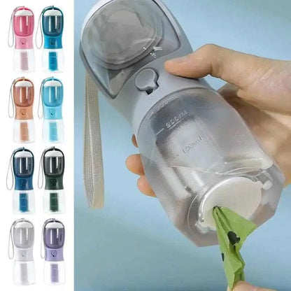 Dog Water Cup Drinking Food Garbage Bag Three-in-one Portable Small Multi-functional Pet Cups Pets Supplies - ShoreCo.Shop